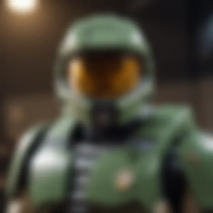 Magnificent The Master Chief LEGO Figure: A Detailed Exploration