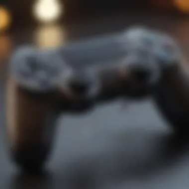 DualShock 4 controller showcasing advanced technology features