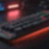 Wireless Gaming Keyboard with RGB Lighting