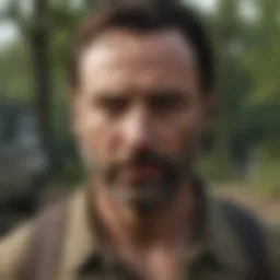 Rick Grimes in pivotal moments of The Walking Dead