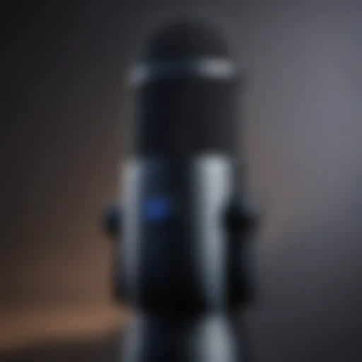 Blue Yeti Microphone in Sleek Design