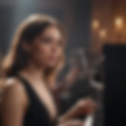 Captivating Musician Performing on Stage