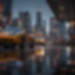 Cinematic Marvels - Skyline Reflections