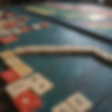 Colorful Scrabble Tiles on a Table