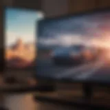 High-resolution 4K gaming monitor showcasing vibrant colors