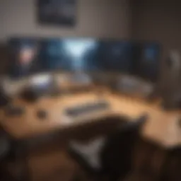 Corner Desk Ergonomic Design