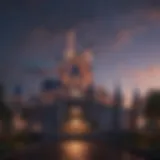 Enchanting Disney Castle in Twilight