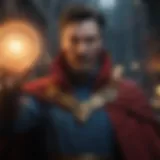 Sorcerer Supreme harnessing mystical energies