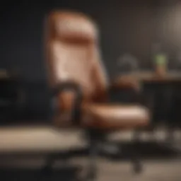 Elegance and sophistication in office chair design