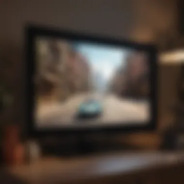 Entering Code on TV Screen