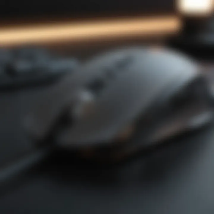 Ergonomic gaming mouse providing precision and comfort