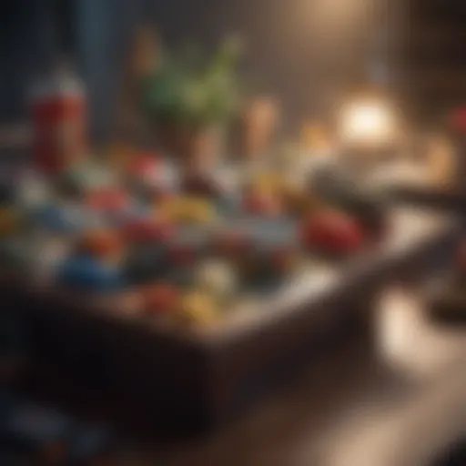Colorful assortment of affordable LEGO sets displayed on a table