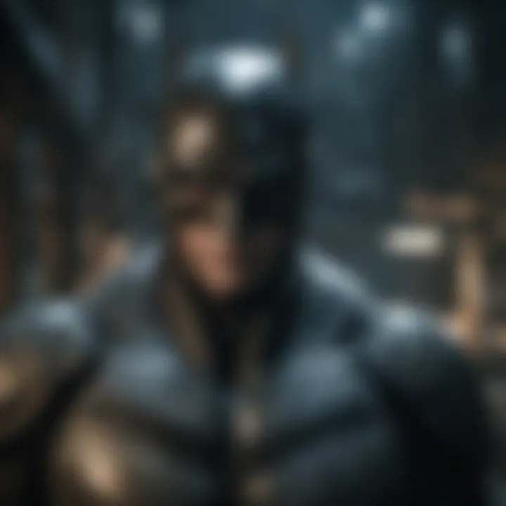 Screenshot of stunning graphics in Arkham Knight