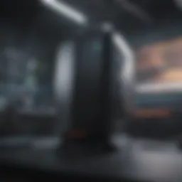 Innovative Alienware PC design with futuristic elements