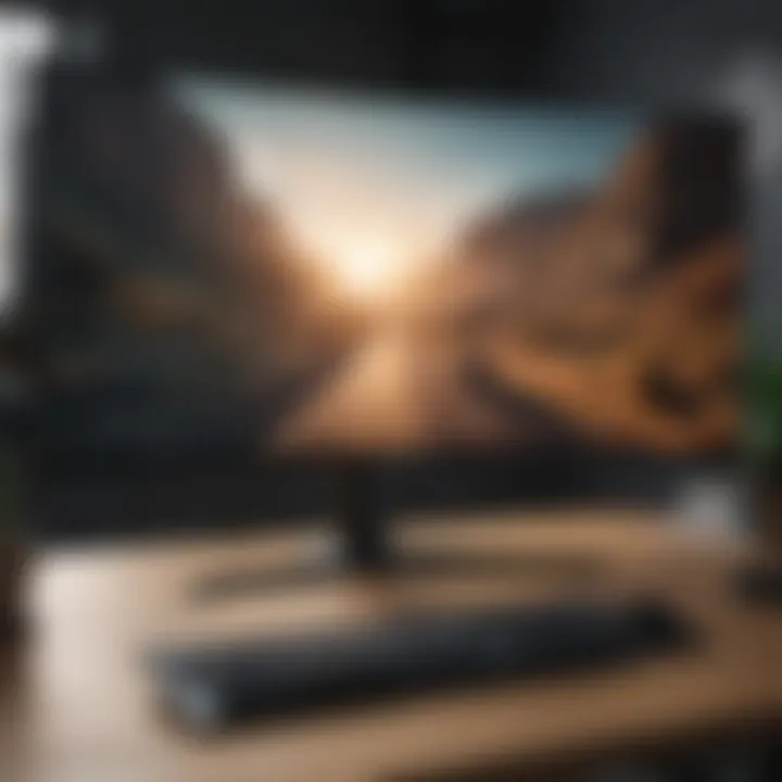 32-inch curved gaming monitor with ultra-smooth refresh rates