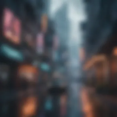 Captivating puzzle-solving in a cyberpunk cityscape