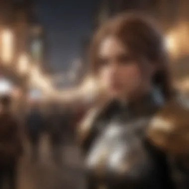 Dynamic Gameplay Across Platforms Dynamic gameplay showcasing cross-platform interaction