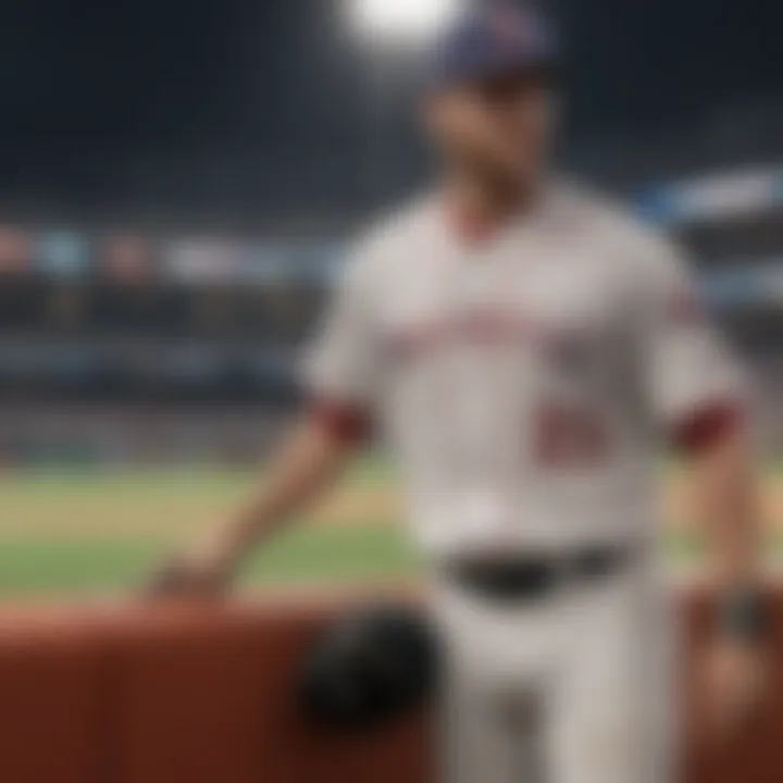 Immersive graphics in Nintendo Switch baseball game