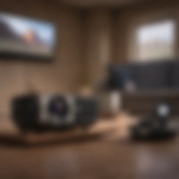 Visual comparison of RCA Roku projector with competing models