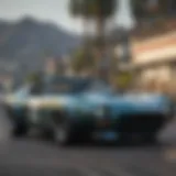 Customized Vehicles Racing in Los Santos