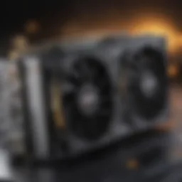 High-performance video card with advanced cooling system