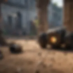 Strategic gameplay showcasing unique mechanics