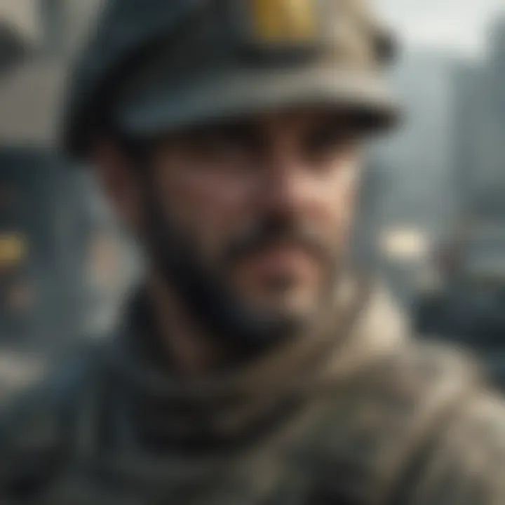 Character design showcasing the narrative depth of Call of Duty