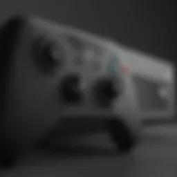 The Xbox One Original console showcasing its sleek design and features.