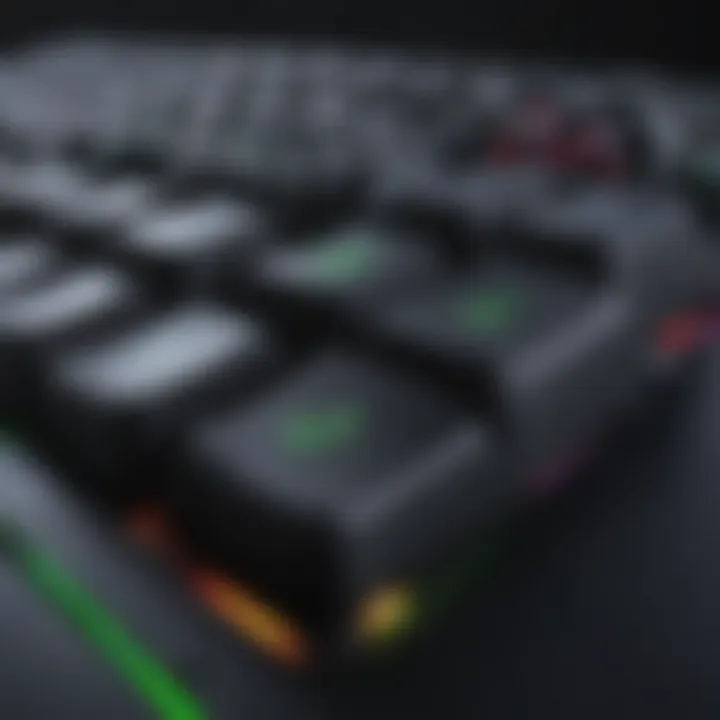 Precision Mechanical Switches of Razer Keyboard