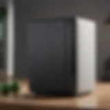 A sleek and modern design of the Xbox One Mini Fridge showcasing its gaming-inspired aesthetics.