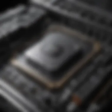 High-Performance Budget Gaming Processor Close-up of a high-performance budget gaming processor