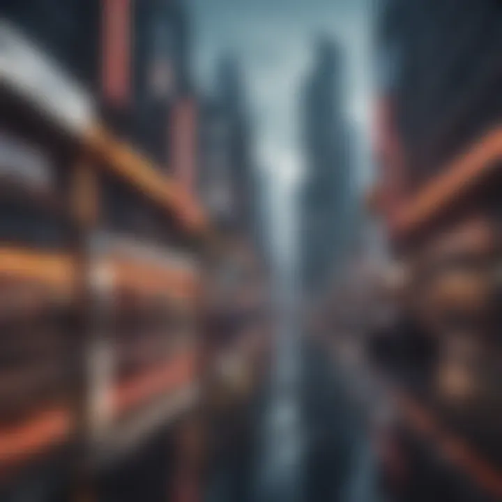 Futuristic Cityscape Game Setting