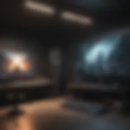 Futuristic Gaming Environment