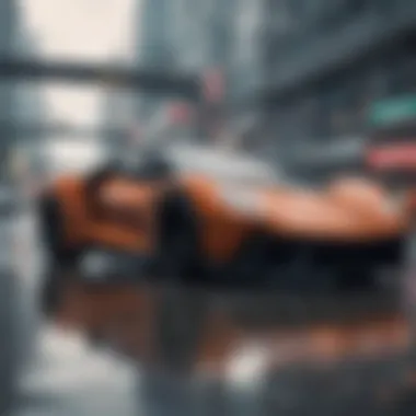 Futuristic Racing Game Futuristic Racing Game