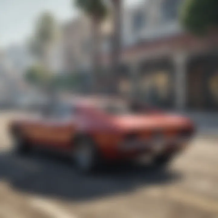 Side-by-side performance comparison of GTA V on Series S