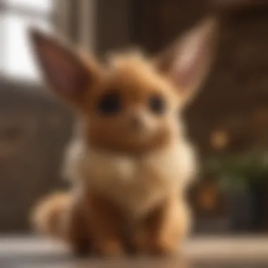 Eevee being named with a special trick