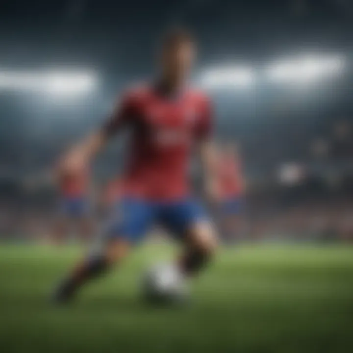 Immersive Graphics and Realism in Mobile Soccer Game