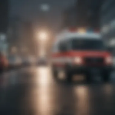 Intense Chase Scene in Ambulance Movie