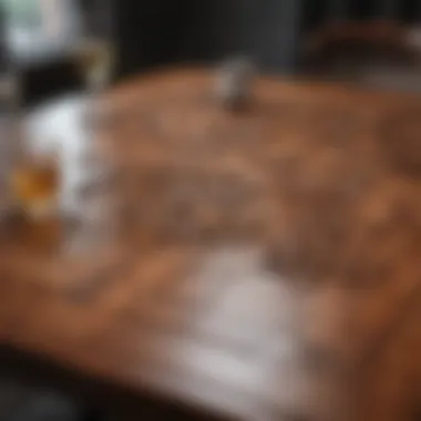 Intricate Woodwork Design Puzzle Table