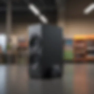 Customer purchasing Xbox Series X at Walmart