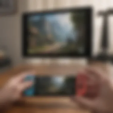 Nintendo Switch users enjoying online gameplay