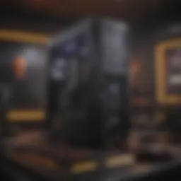 High-performance budget gaming PC setup