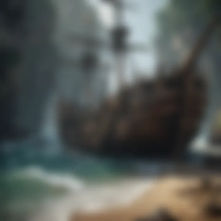 Pirate Shipwreck in 'Uncharted: Drakes Fortune'