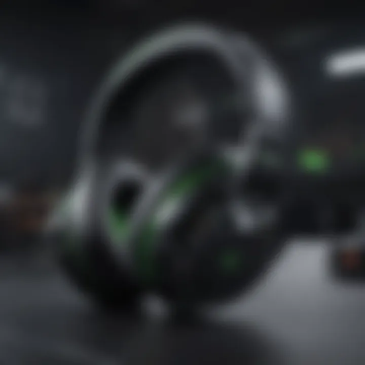 High-quality audio representation illustrating the sound performance of the Razer BlackShark.