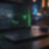 Razer laptop design elements