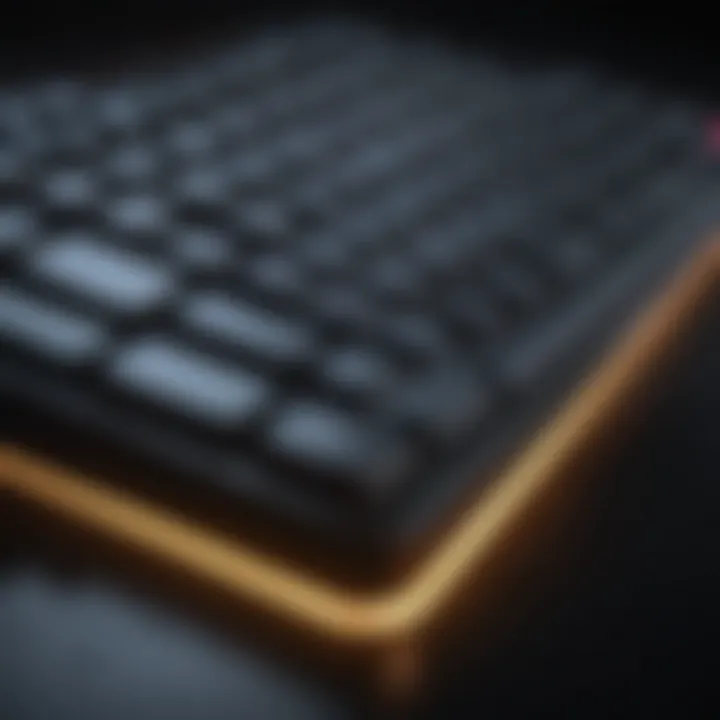 Sleek and Stylish Keyboard Design