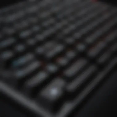 RGB backlit keyboard for gamers