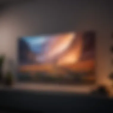 Samsung Smart TV showcasing Quantum Dot Technology