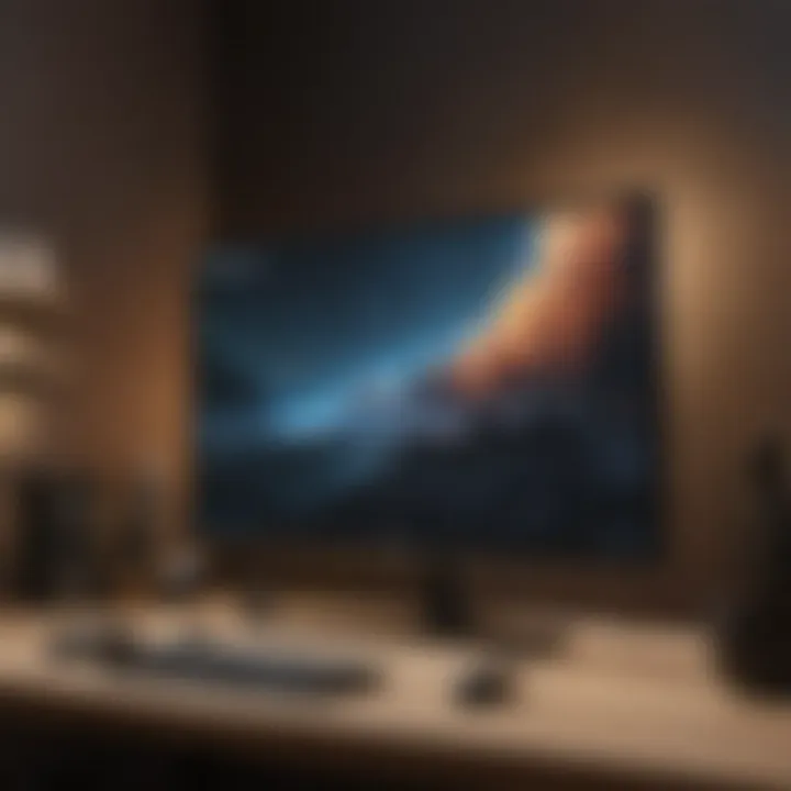 Sleek design of a high Hz monitor enhancing viewing experience