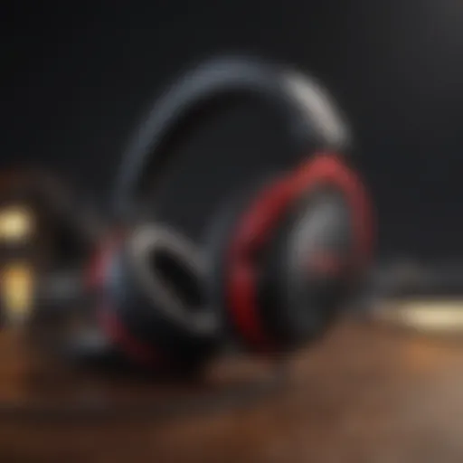 Sleek Design of HyperX PC Headphones